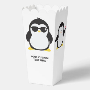 Individuelle Name cool Pinguin Geschenkschachtel