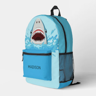 Individuelle Name Cooler Hai Bedruckter Rucksack
