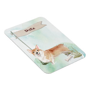 Individuelle Name Corgi Pet Dog Magnet