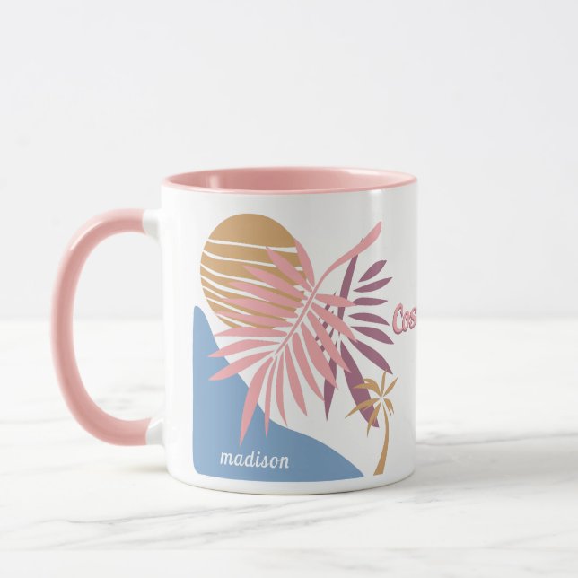 Individuelle Name Costa Rica Tasse (Links)