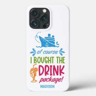 Individuelle Name Cruise Drinks Case-Mate iPhone Hülle
