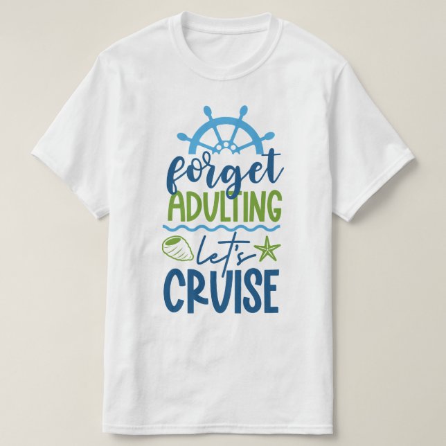 Individuelle Name Cruise T-Shirt (Design vorne)