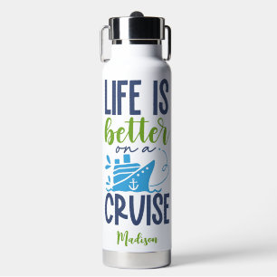 Individuelle Name Cruise Trinkflasche