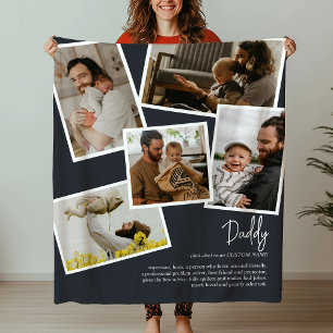 Individuelle Name Daddy Pater Definition Foto Coll Fleecedecke