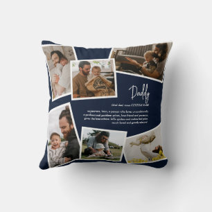 Individuelle Name Daddy Pater Definition Foto Coll Kissen