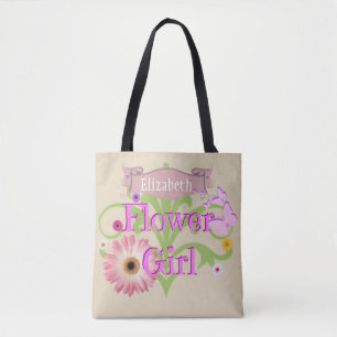 Individuelle Name Daisy Flower Girl Tasche