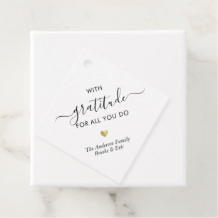 Individuelle Name Dankbarkeit Modernes Drehbuch Vi Geschenkanhänger