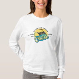 Individuelle Name Datum Übereinstimmung Familienur T-Shirt