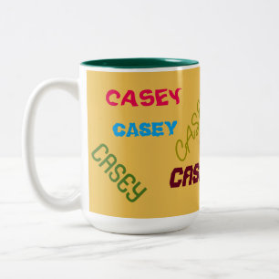 INDIVIDUELLE NAME DEKO COFFEE TASSE