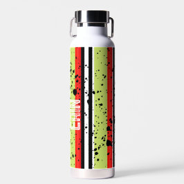 Individuelle Name der afrikanischen Raupe Trinkflasche