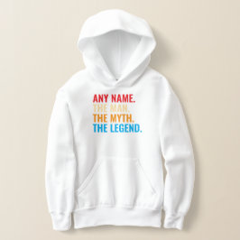Individuelle Name der Mann, der Mythos, die Legend Hoodie