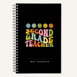 Individuelle Name des zweitklassigen Teachers Notizbuch