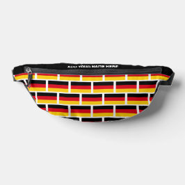 Individuelle Name DEUTSCHE FLAG DEUTSCHLANDS Bauchtasche