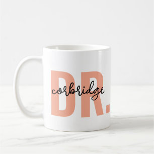 Individuelle Name Doctor Tasse ・ DR Kaffee-Cup ・ A