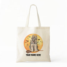 Individuelle Name Dog Hexenhund Leckerei Tasche