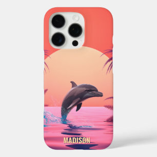 Individuelle Name Dolphin iPhone 16 Pro Hülle