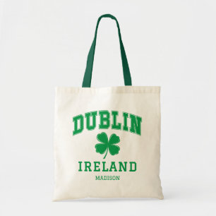Individuelle Name Dublin Irland Tragetasche