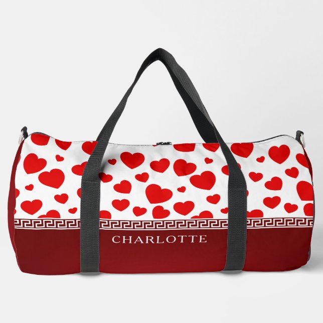 Individuelle Name Duffle Bag (Vorderseite)