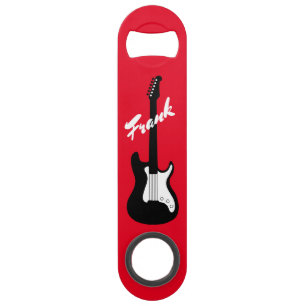 Individuelle Name-E-Rock-Gitarre-Flaschenöffner Speed Flaschenöffner