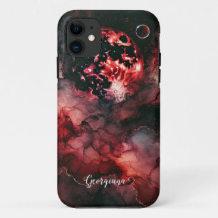 Individuelle Name Eerie Bloomonden Halloween Alkoh Case-Mate iPhone Hülle
