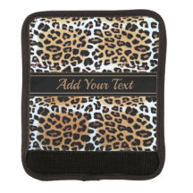 Individuelle Name Elegant Stilvolle Leopard Tierdr