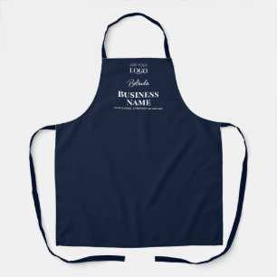 Individuelle Name Eleganter Beruflicher Blaue Mari Schürze