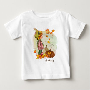 individuelle Name Erntedank Geschenke Baby T - Shi T-shirt