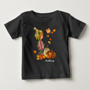 individuelle Name Erntedank Geschenke Baby T - Shi T-shirt