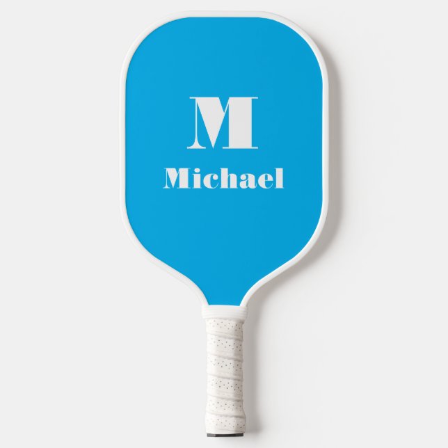 Individuelle Name Erstfarbige Vollfarbe Pickleball Schläger (Vorderseite)