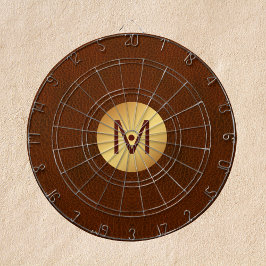 Individuelle Name Erstspielzimmer Klasse Braun & G Dartscheibe