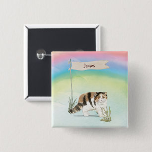 Individuelle Name Exotische Kurze Haarkatze Hausti Button
