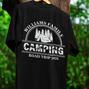 individuelle Name Familienurlaub Berg Road Trip T-Shirt