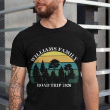individuelle Name Familienurlaub Berg Road Trip