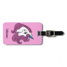 Individuelle Name & Farbe Niedlich Einhorngepäck