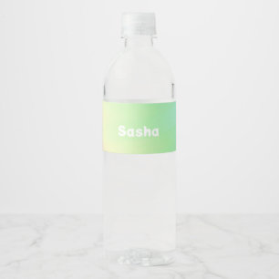Individuelle Name-Farbmischung ombre