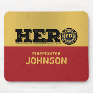 Individuelle Name, Feuerwehrheldin Mousepad