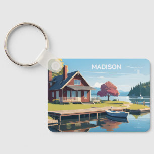 Individuelle Name Finnland - Naturdarstellung Schlüsselanhänger