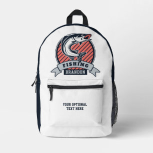 Individuelle Name FISCHEREI Bedruckter Rucksack
