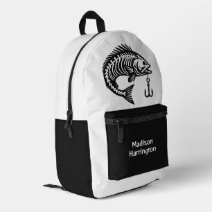 Individuelle Name Fish Bedruckter Rucksack