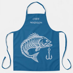 Individuelle Name Fish Schürze