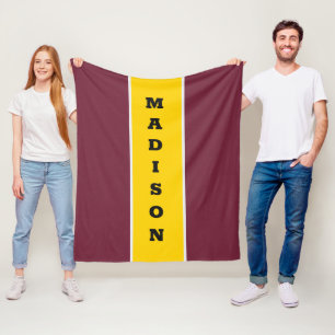 Individuelle Name-Fleecedecke Fleecedecke