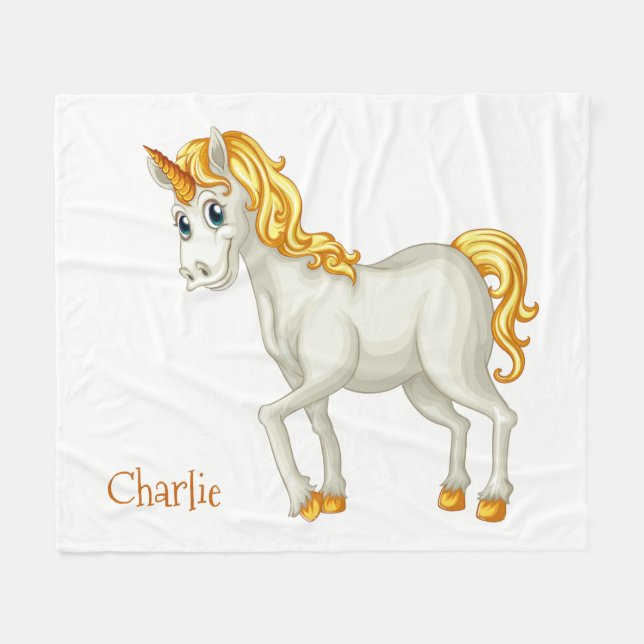 Individuelle Name-Fleecedecke Fleecedecke (Vorderseite (Horizontal))
