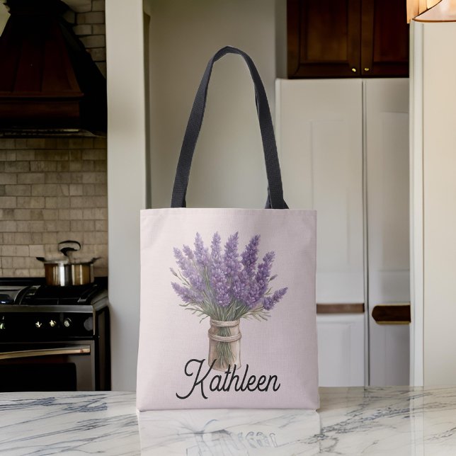 Individuelle Name Floral Bag, Geschenk für Frauen  Tasche (Von Creator hochgeladen)