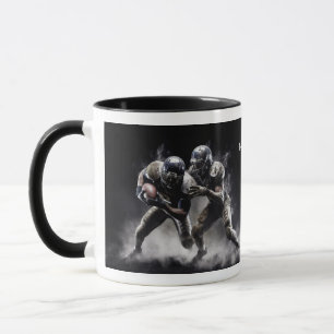 Individuelle Name Football Players Illustration Tasse