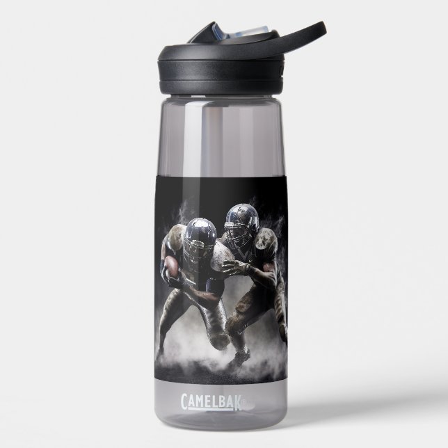 Individuelle Name Football Players Illustration Trinkflasche (Links)