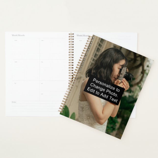 Individuelle Name Foto Artwork School Office Soft  Planer (Anzeige)