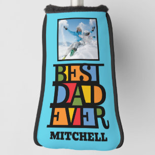 INDIVIDUELLE NAME FOTO BEST VATER EVER GOLF HEADCOVER