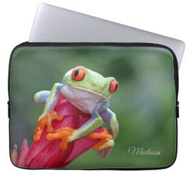 Individuelle Name Frog Laptopschutzhülle
