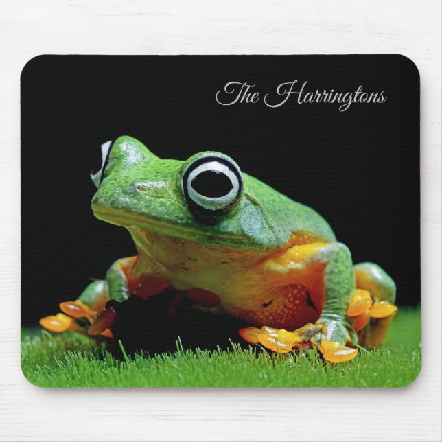 Individuelle Name Frog Mousepad (Vorne)