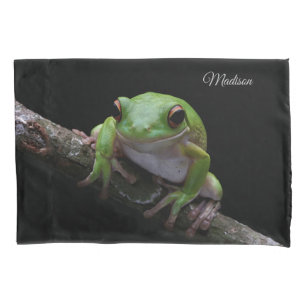 Individuelle Name Frog Pillow Case Kissenbezug
